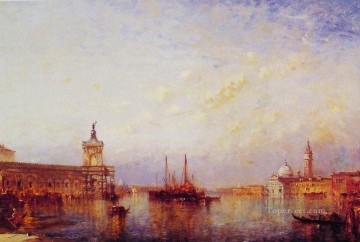 Félix Ziem Painting - Gloria del barco de Venecia Barbizon Felix Ziem